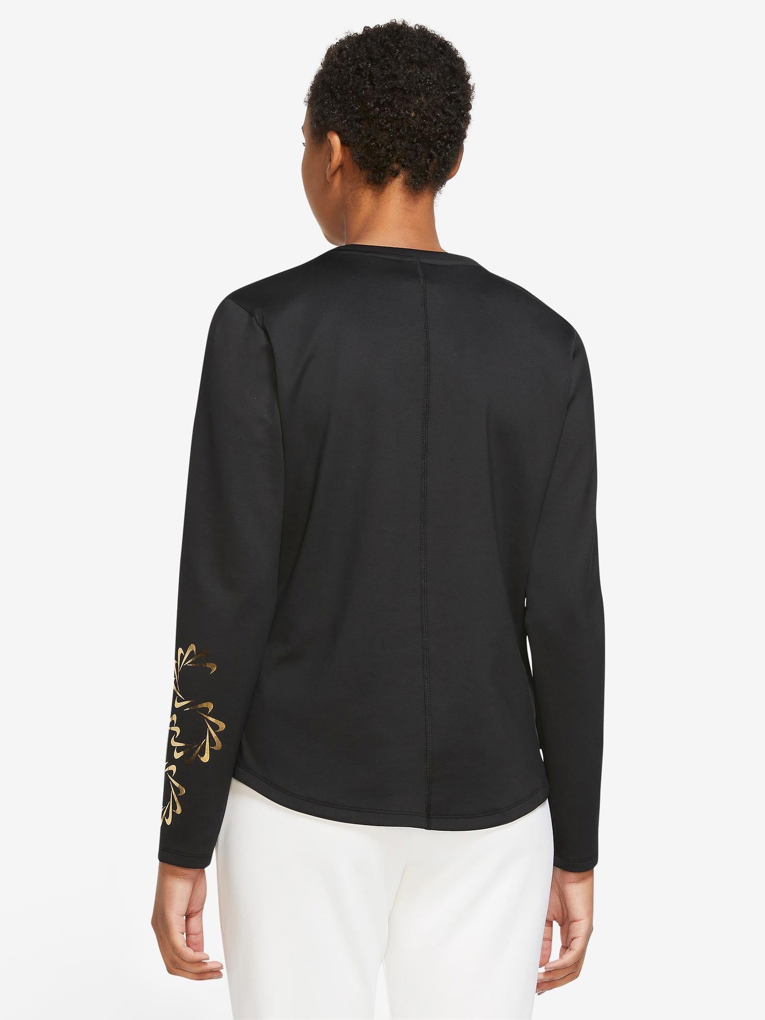 NIKE Блуза W ONE TF LS TOP GRX