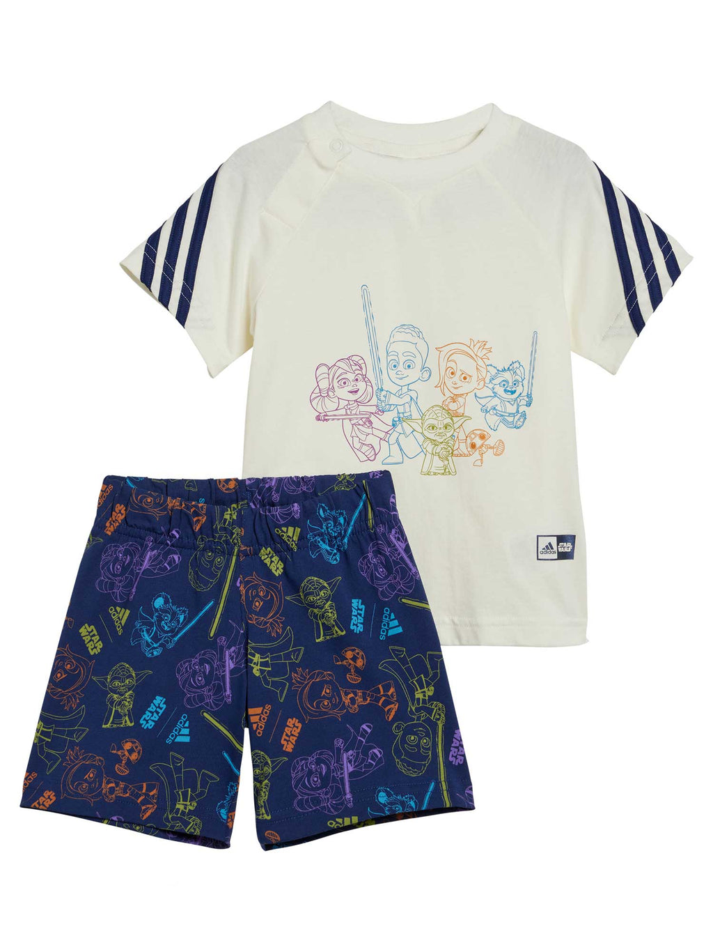 ADIDAS SPORTSWEAR Спортен екип x Star Wars Young Jedi Tee Set