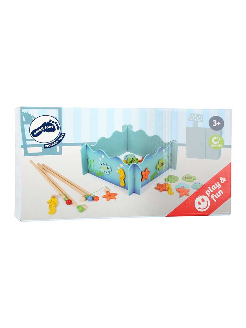 SMALL FOOT Игра Млад рибар 24 части - дървена