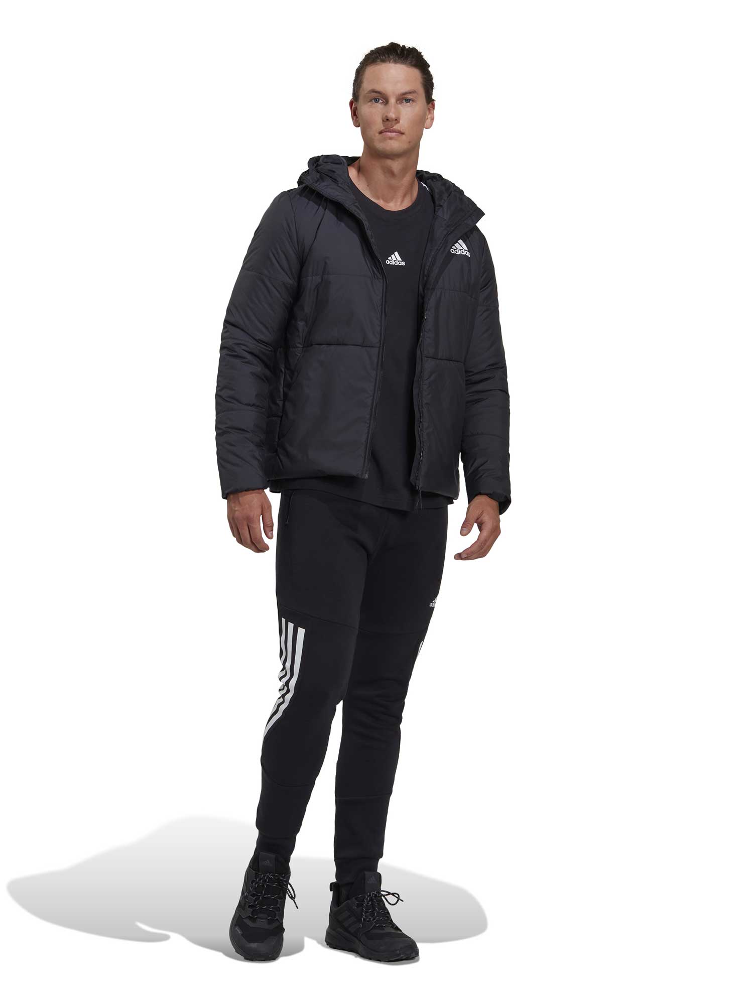 ADIDAS SPORTSWEAR Яке BSC 3-Stripes Hooded Insulated