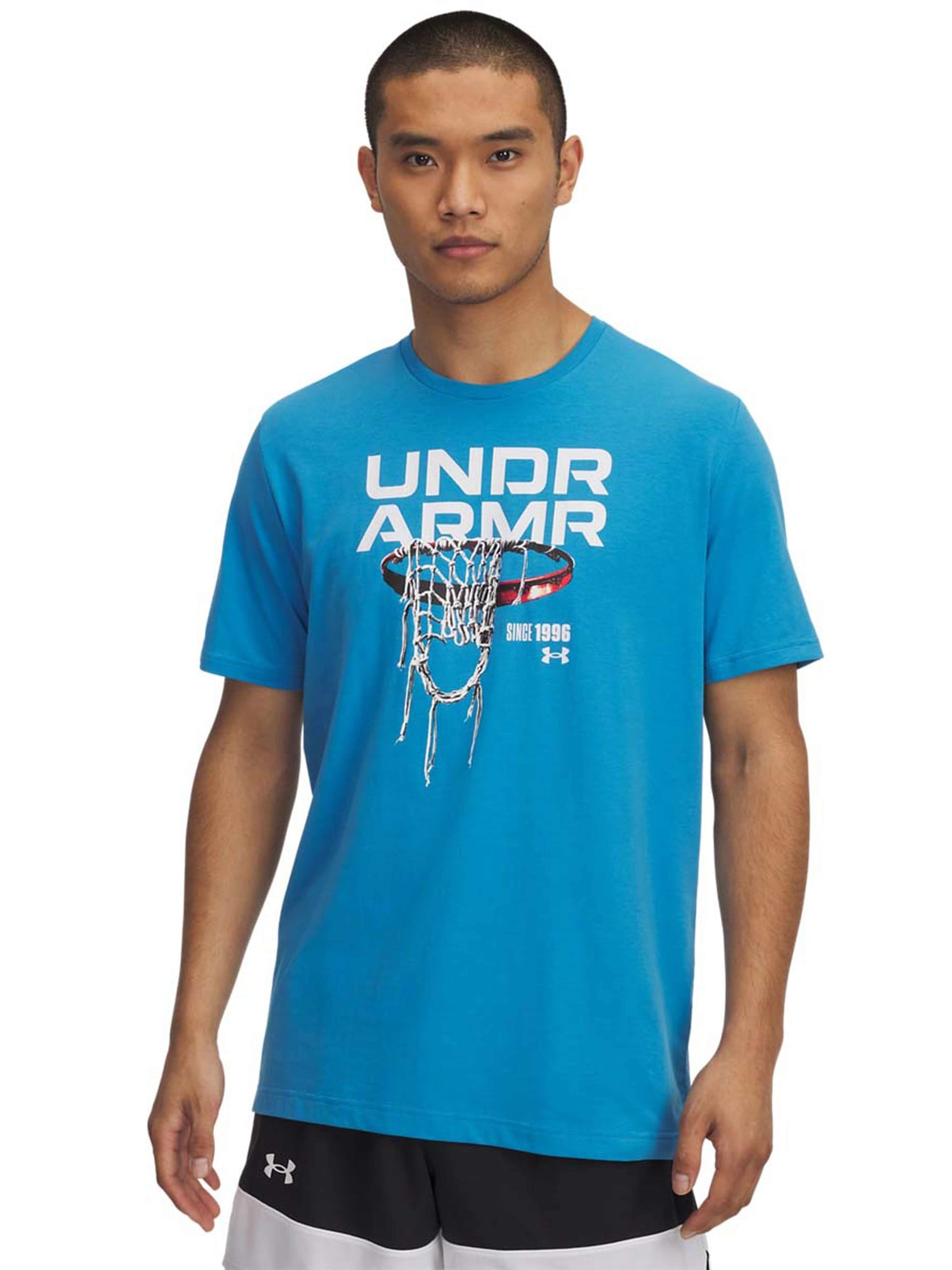UNDER ARMOUR Тениска M 60/40s Hoops Net SS