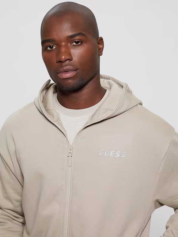 GUESS Суитшърт KEID ZIPPED HOODIE SWEATSHIRT