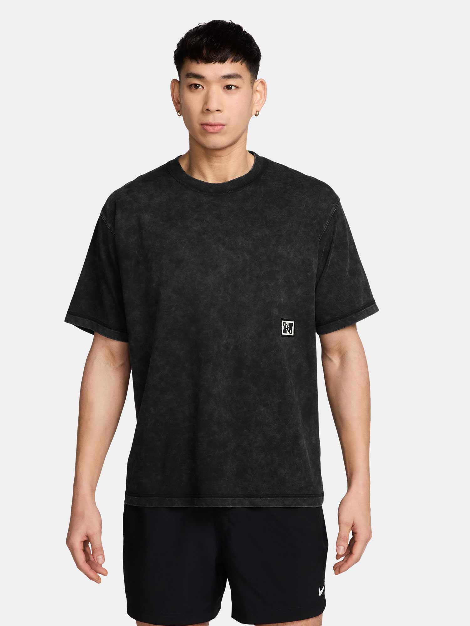 NIKE Тениска M NK DF HERITAGE SS TOP WASH