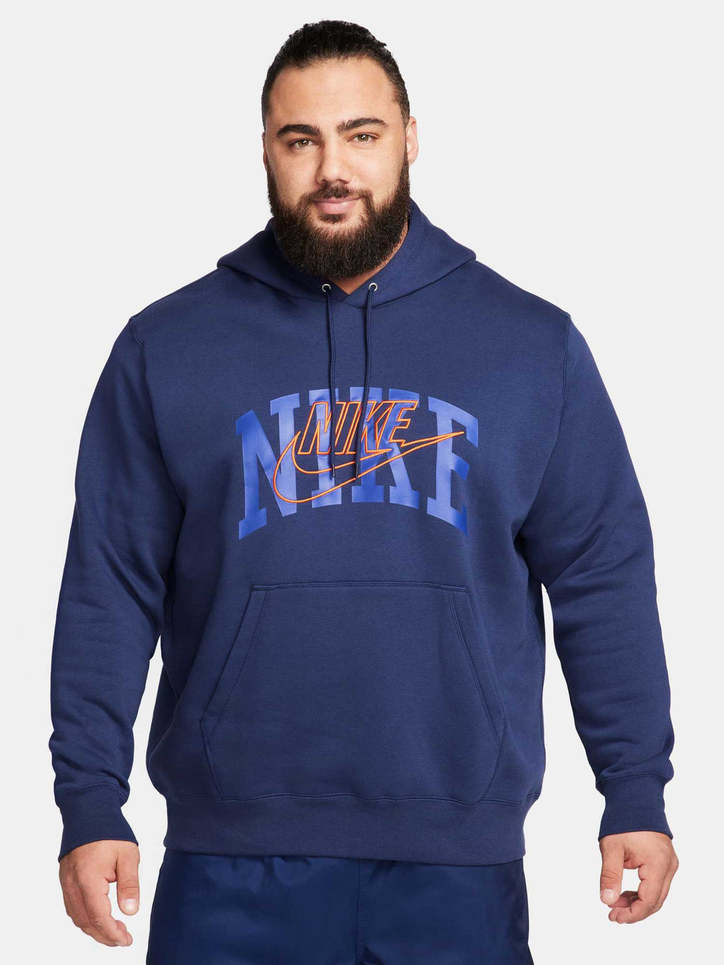 NIKE Суитшърт M NK CLUB BB PO HDY ARCH GX