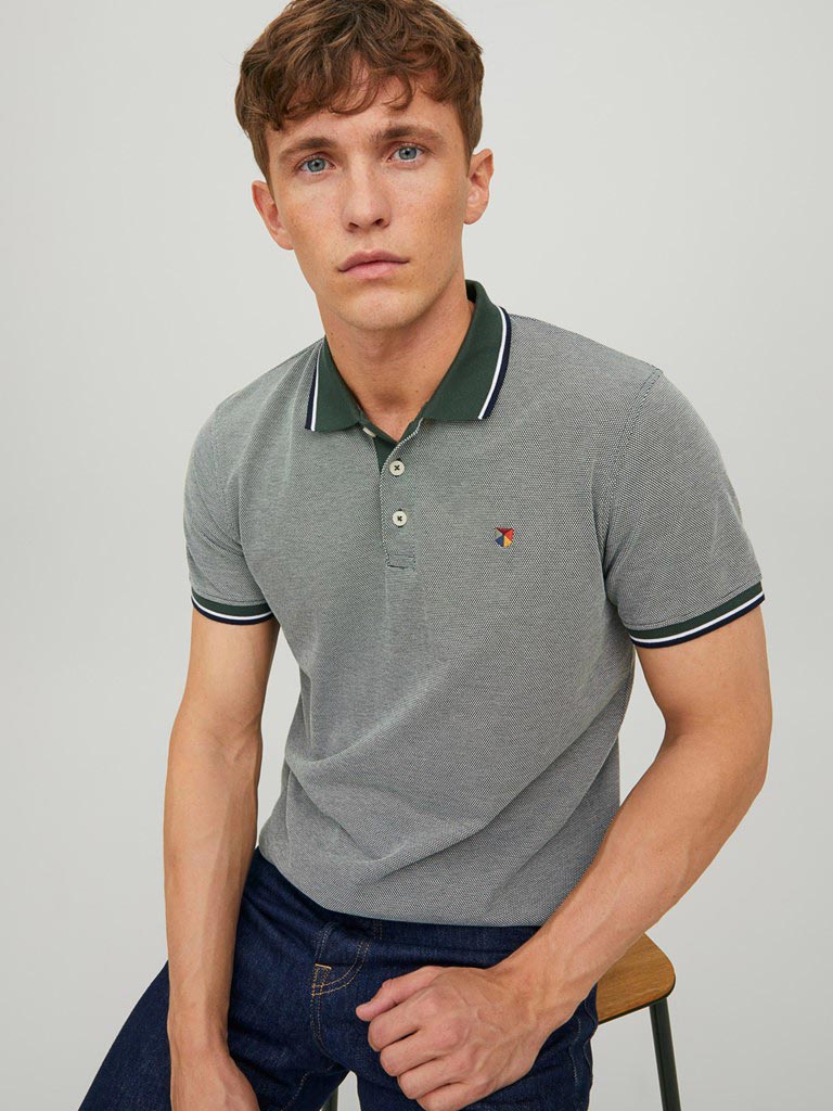 JACK & JONES Тениска JPRBLUWIN POLO SS NOOS