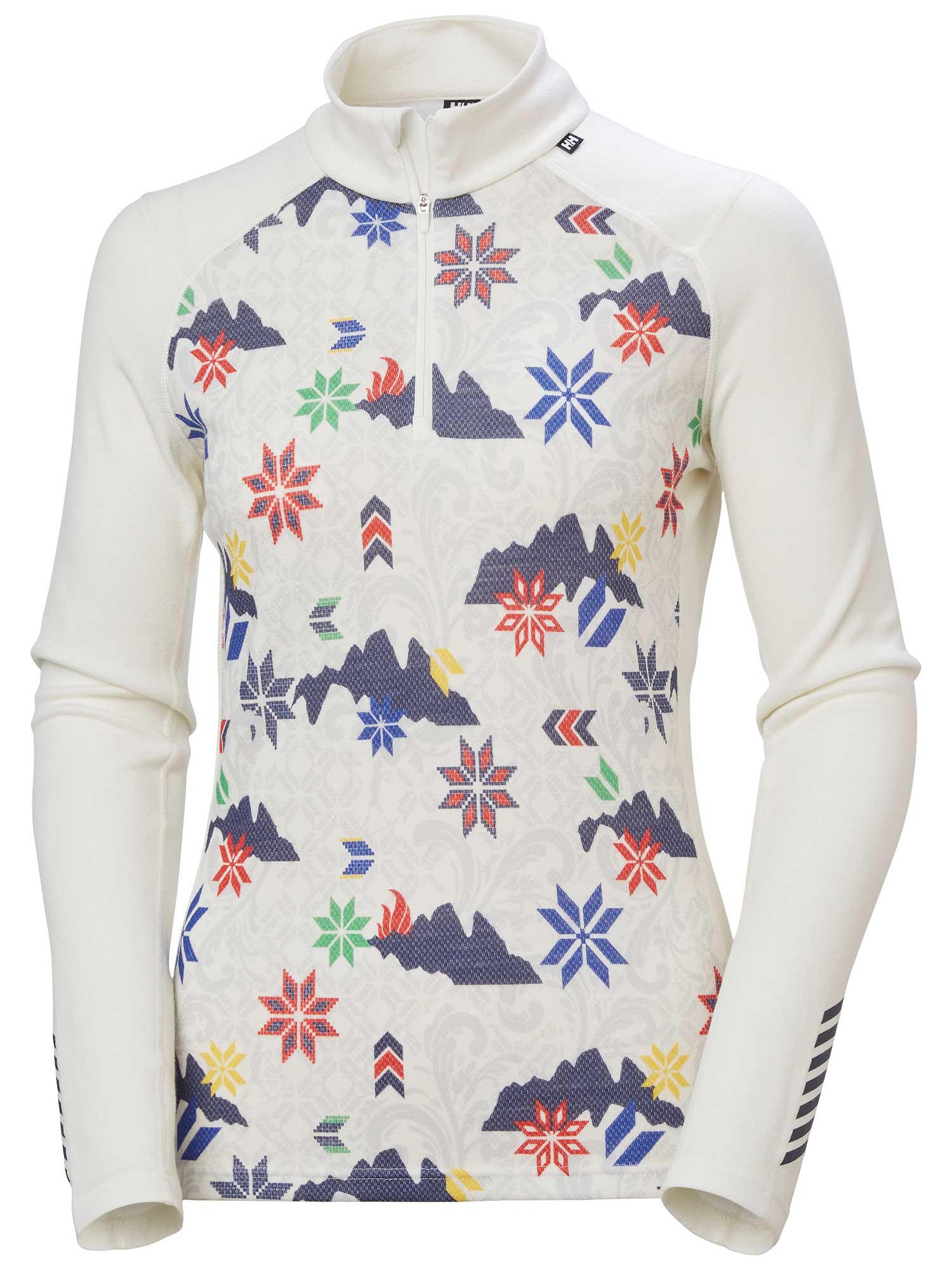 HELLY HANSEN Термоблуза W LIFA MERINO MIDW GRA 1/2 ZIP