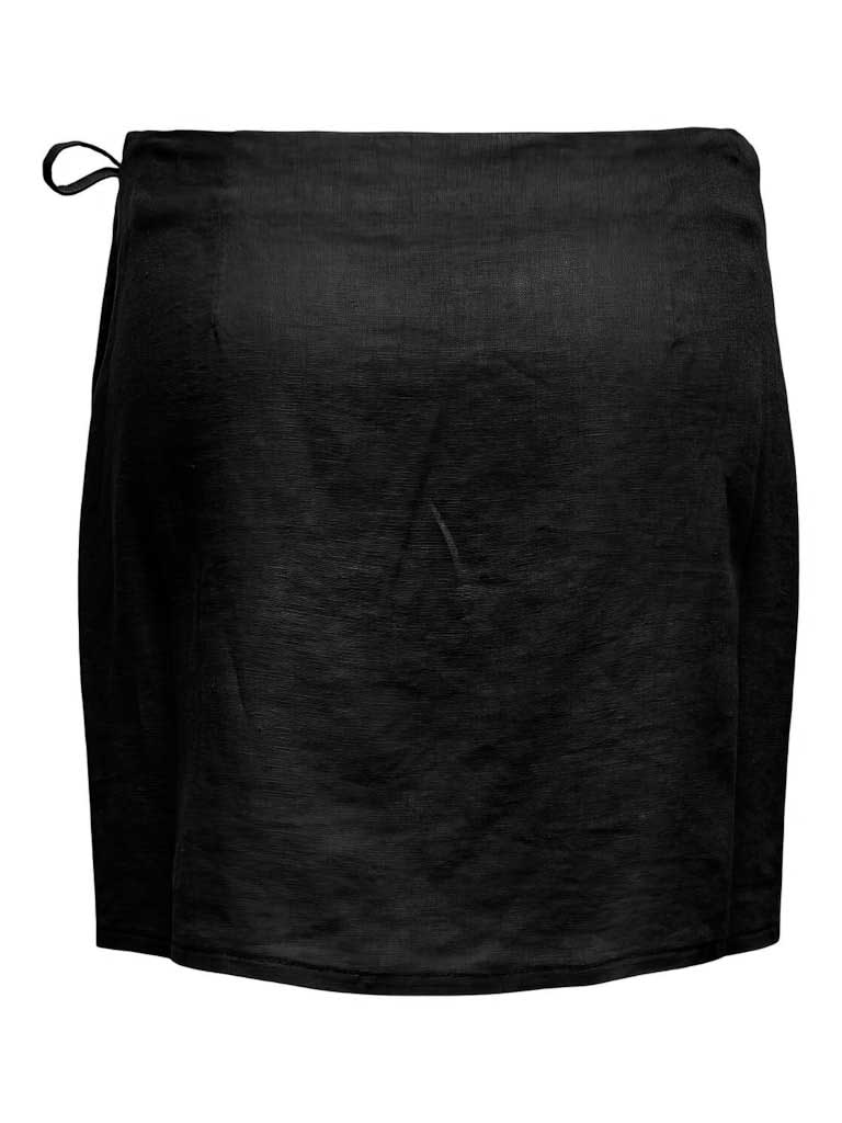ONLY Пола ONLCARO MW WRAP LINEN BL SKIRT CC PNT