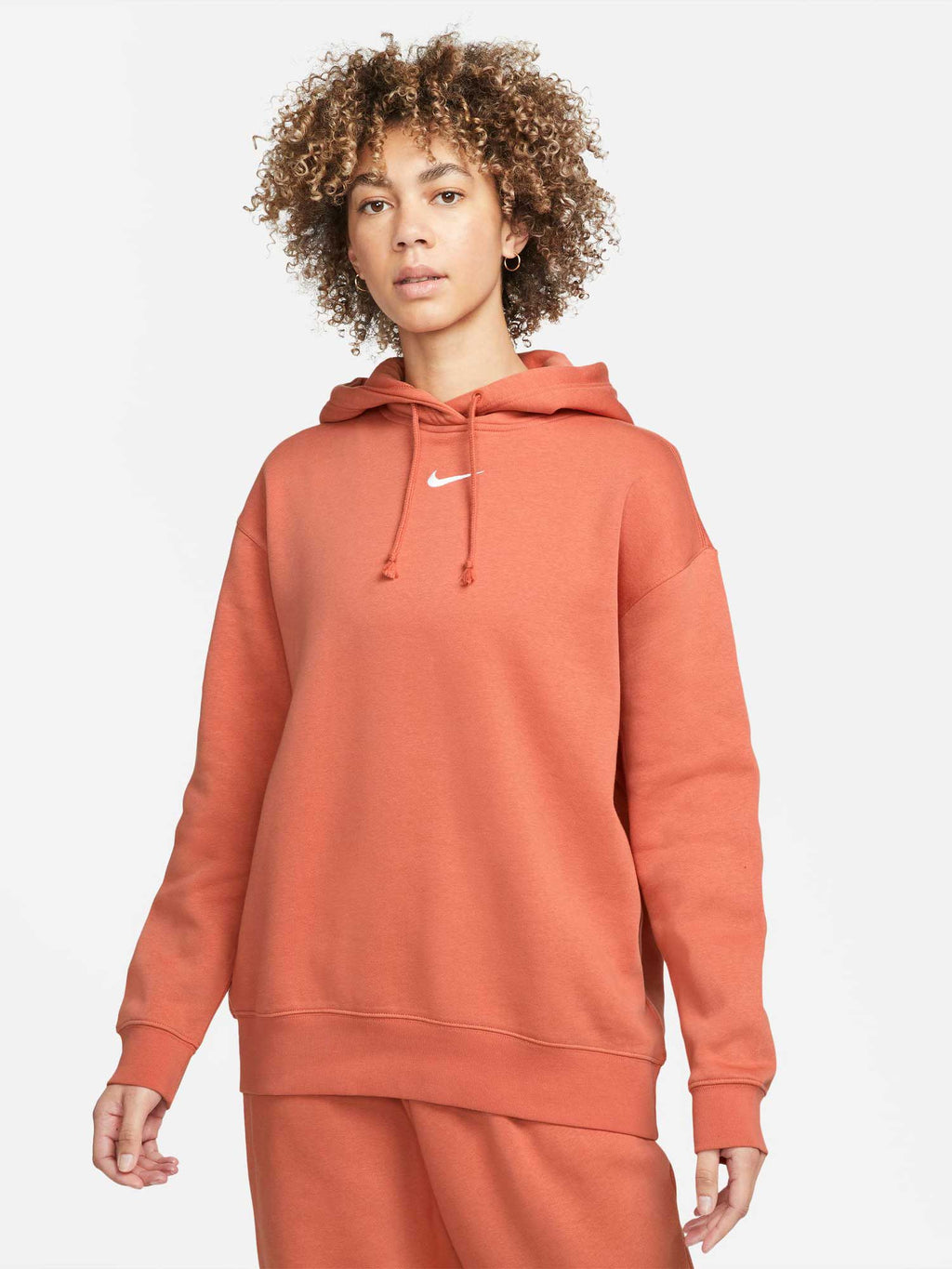 NIKE Суитшърт W NSW ESSNTL CLCTN FLC OS HD