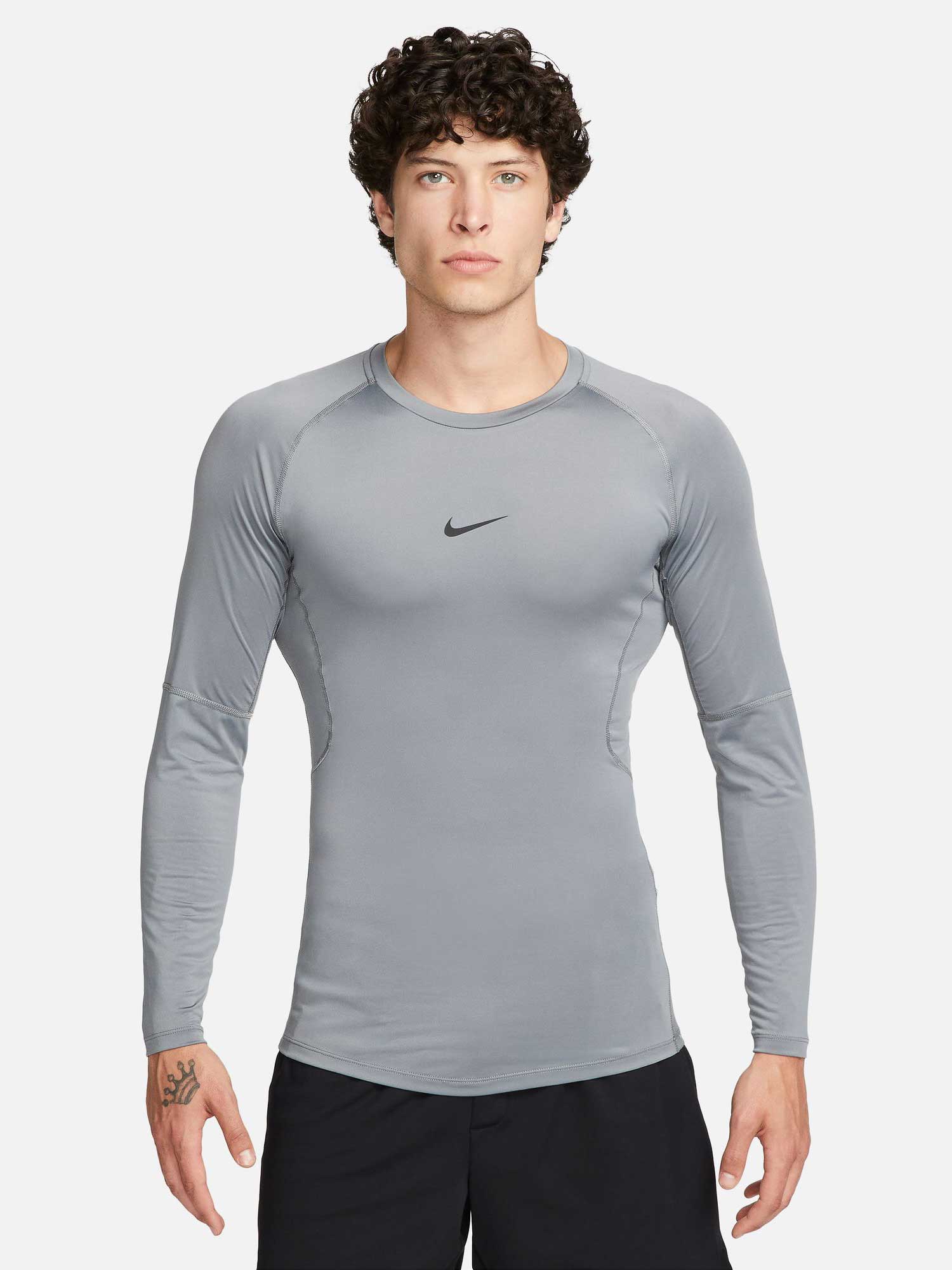 NIKE Блуза M NP DF TIGHT TOP LS