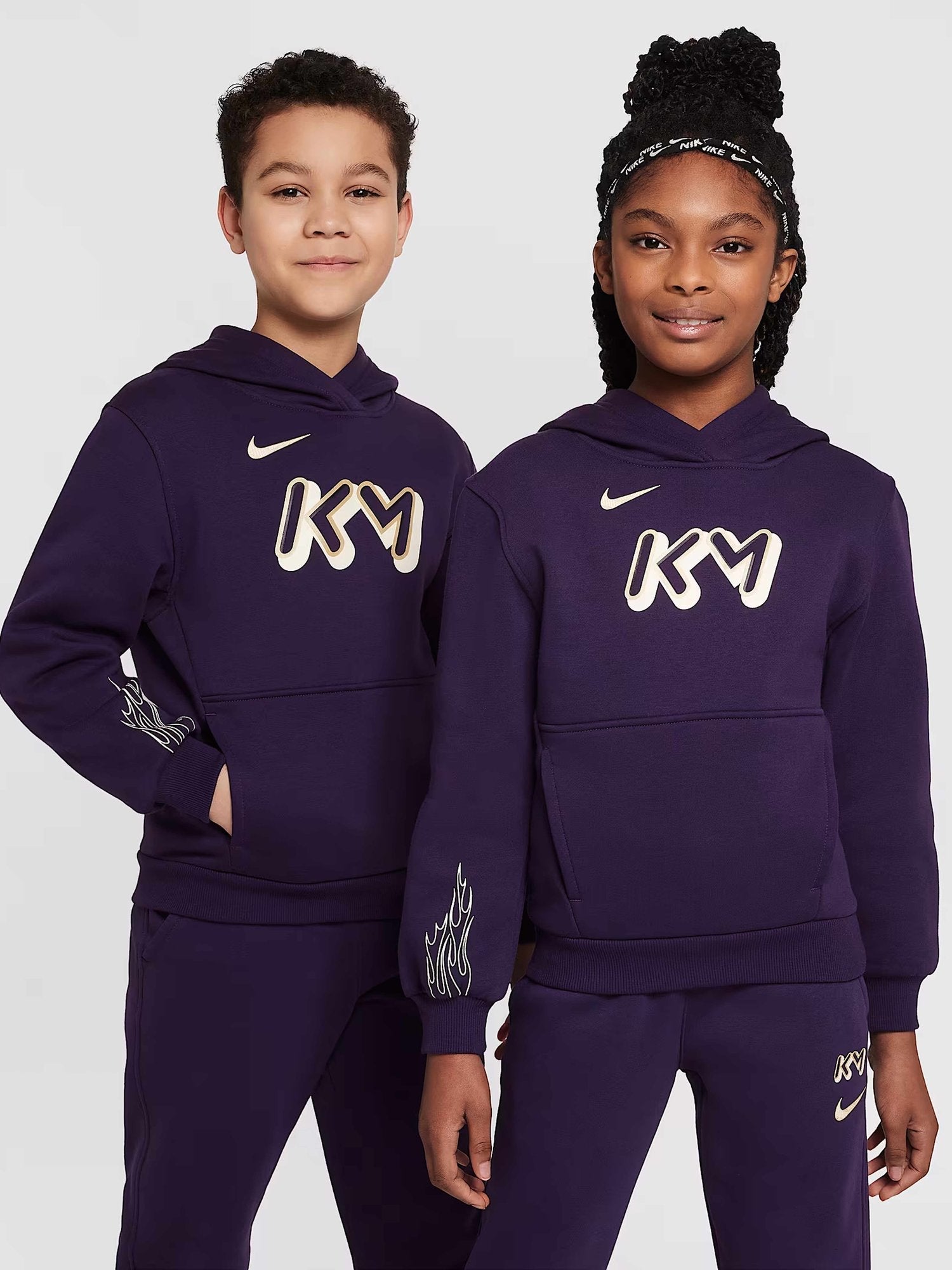 NIKE Суитшърт Kylian Mbappe K NK CLUB FLC HDY -PD
