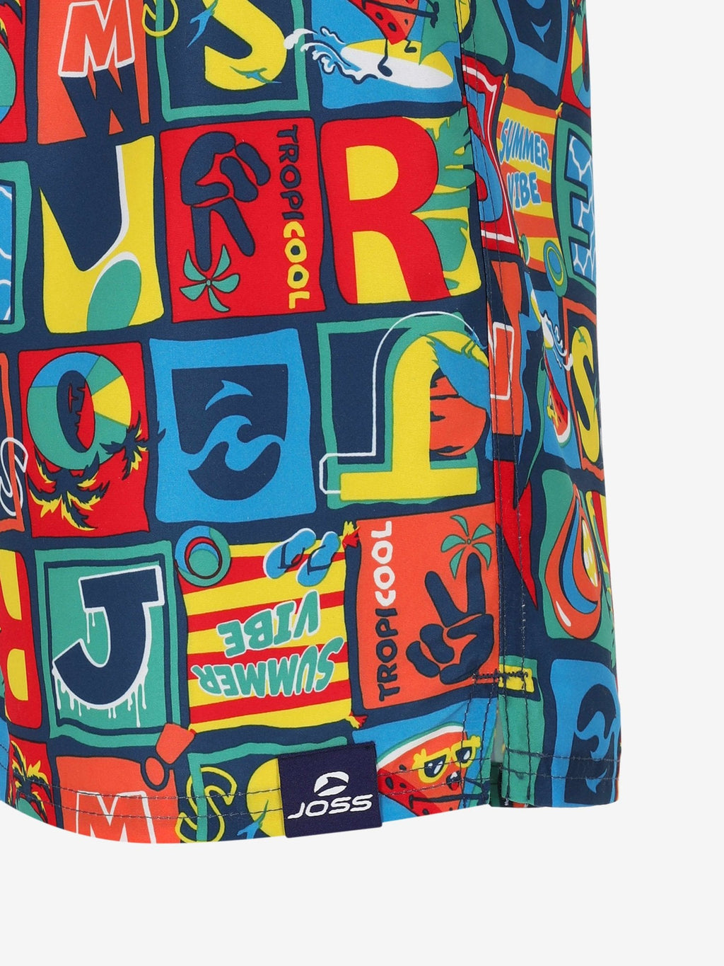 JOSS Плувни шорти Boys All-Over Printed Swim Shorts