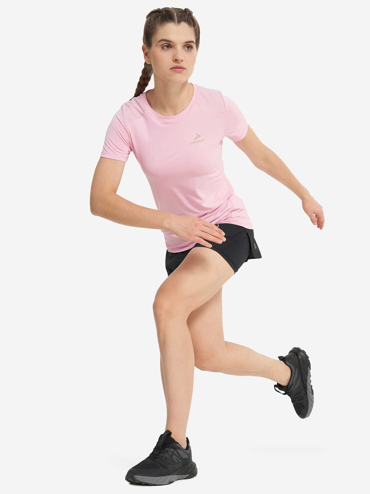 DEMIX Тениска W D Running Trail SS T-shirt