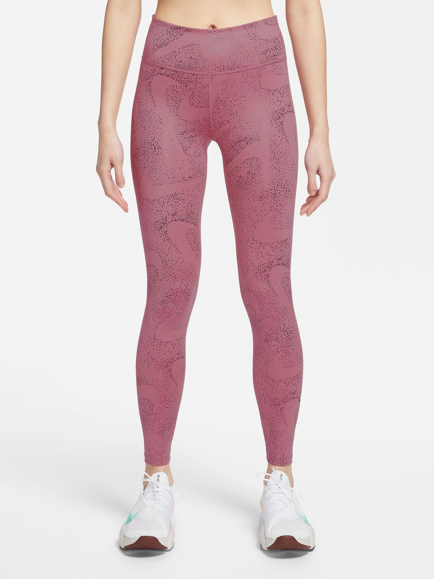 NIKE Клин W NK ONE DF MR TGHT AOP