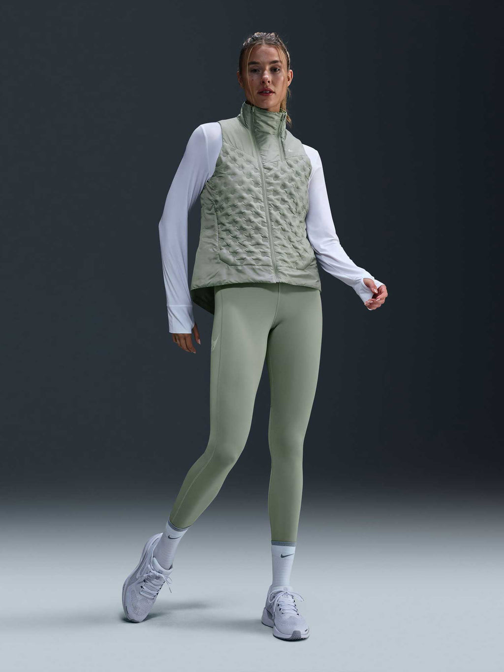 NIKE Клин W NK DF FAST MR 7/8 TIGHT SW