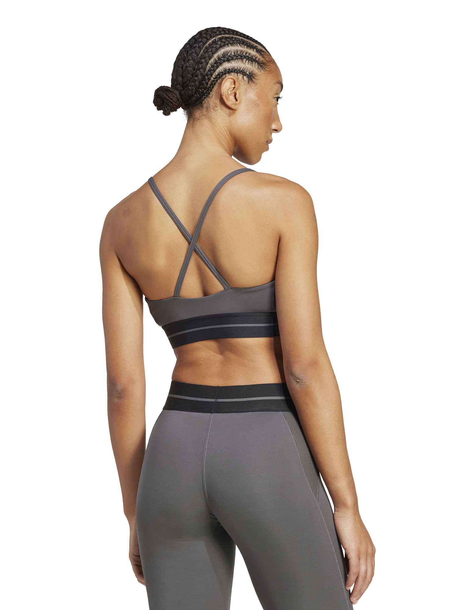ADIDAS PERFORMANCE Спортен сутиен Hyperglam Rib Bralette