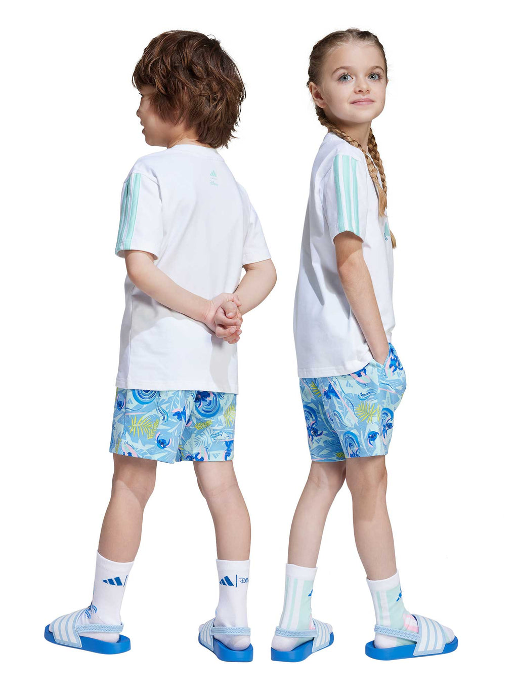 ADIDAS SPORTSWEAR Спортен екип x Disney Lilo and Stitch Tee Set Kids