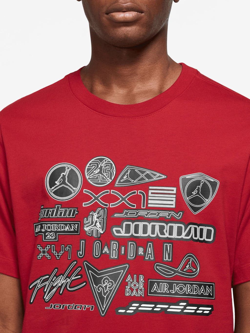 JORDAN Тениска M J BRAND GFX SS CREW 4