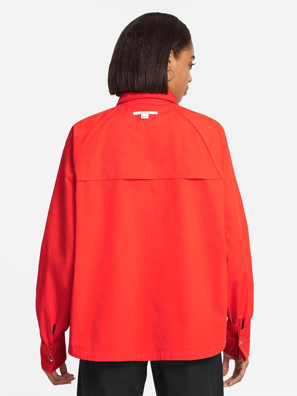 NIKE Риза W ICN CLSH WVN LS TOP