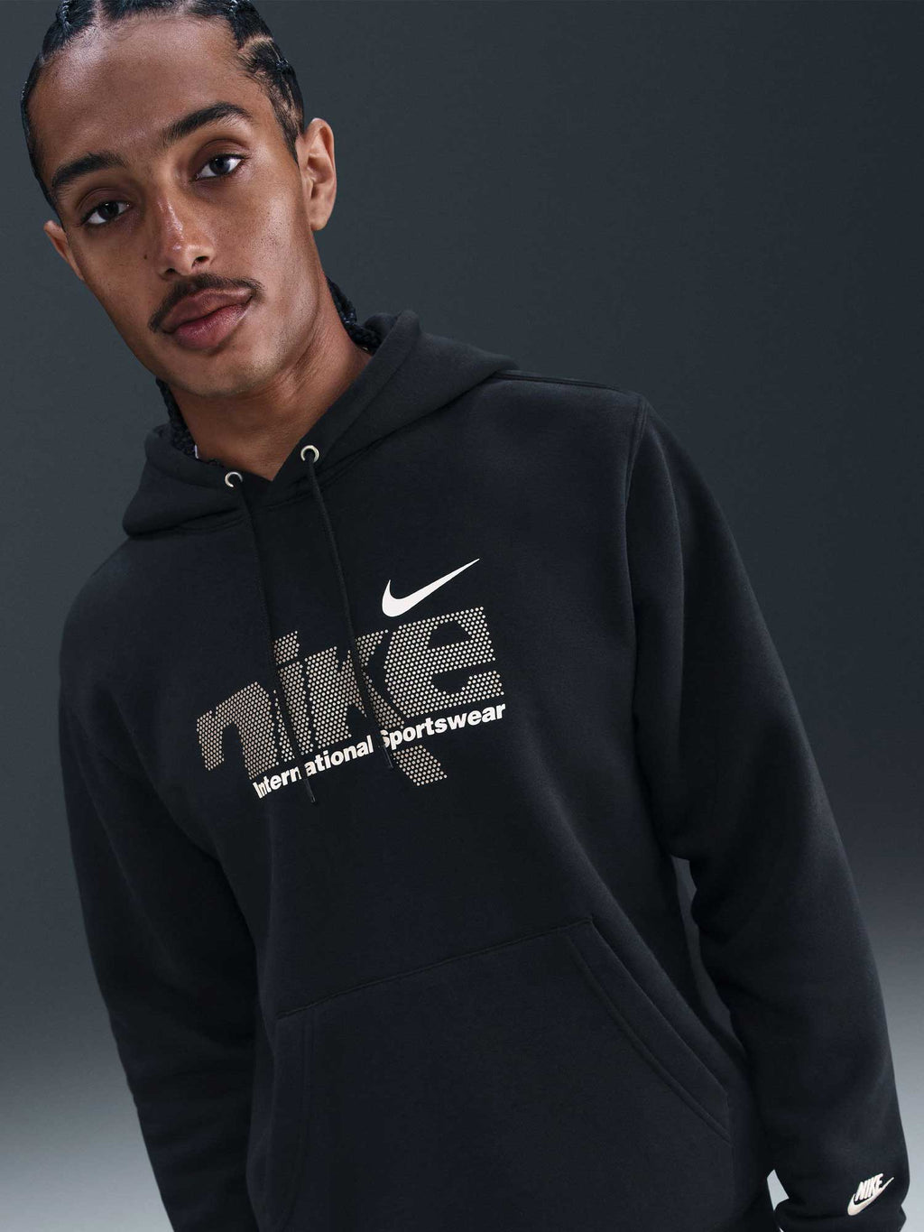 NIKE Суитшърт M NK CLUB BB PO HDY SWSH SPORT