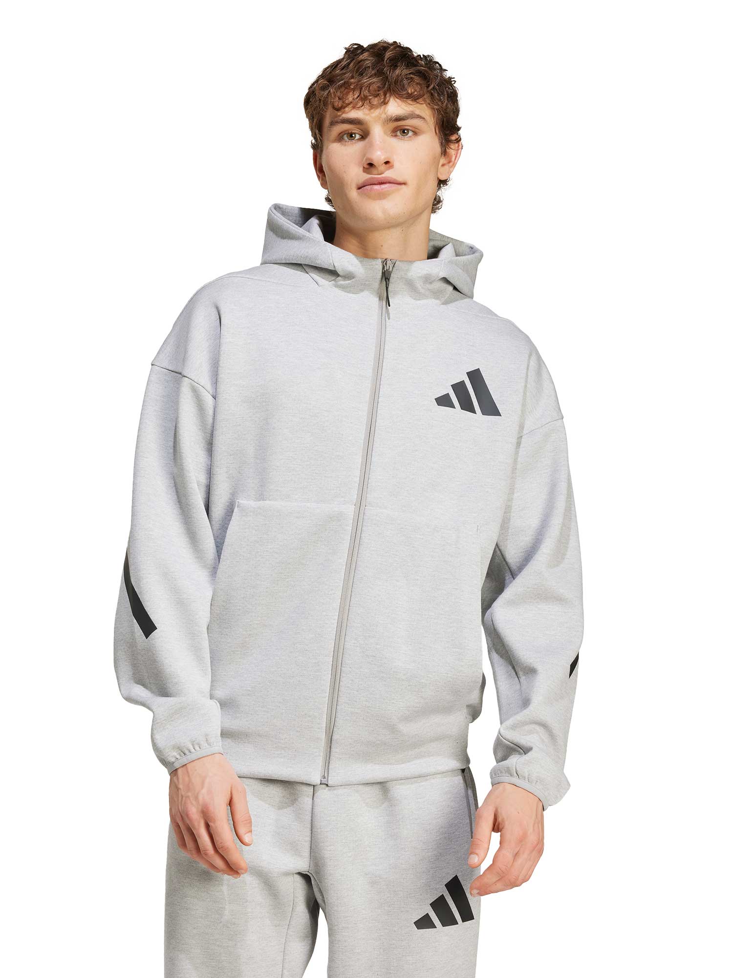 ADIDAS SPORTSWEAR Суитшърт Z.N.E. Full-Zip Hooded Track Jacket