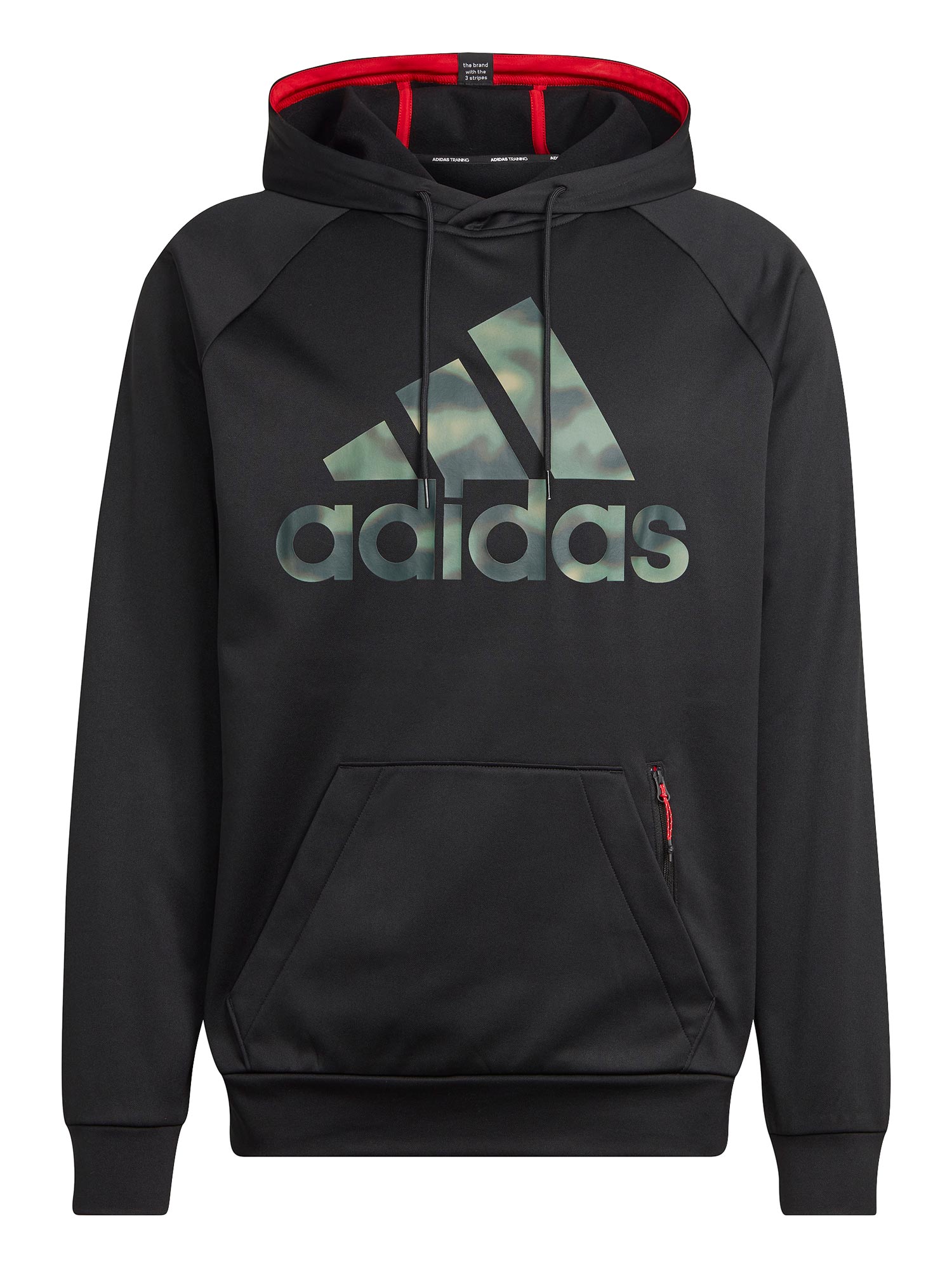 ADIDAS PERFORMANCE Суитшърт AEROREADY Game and Go Camo Logo