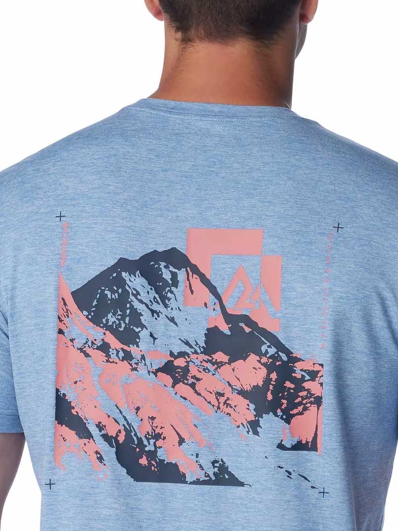 COLUMBIA Тениска Kwick Hike Back Graphic SS Tee