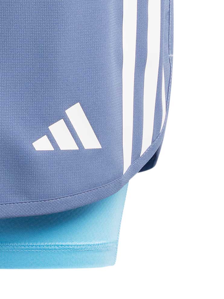 ADIDAS PERFORMANCE Къси панталони Own The Run 3-Stripes 2-in-1 Shorts