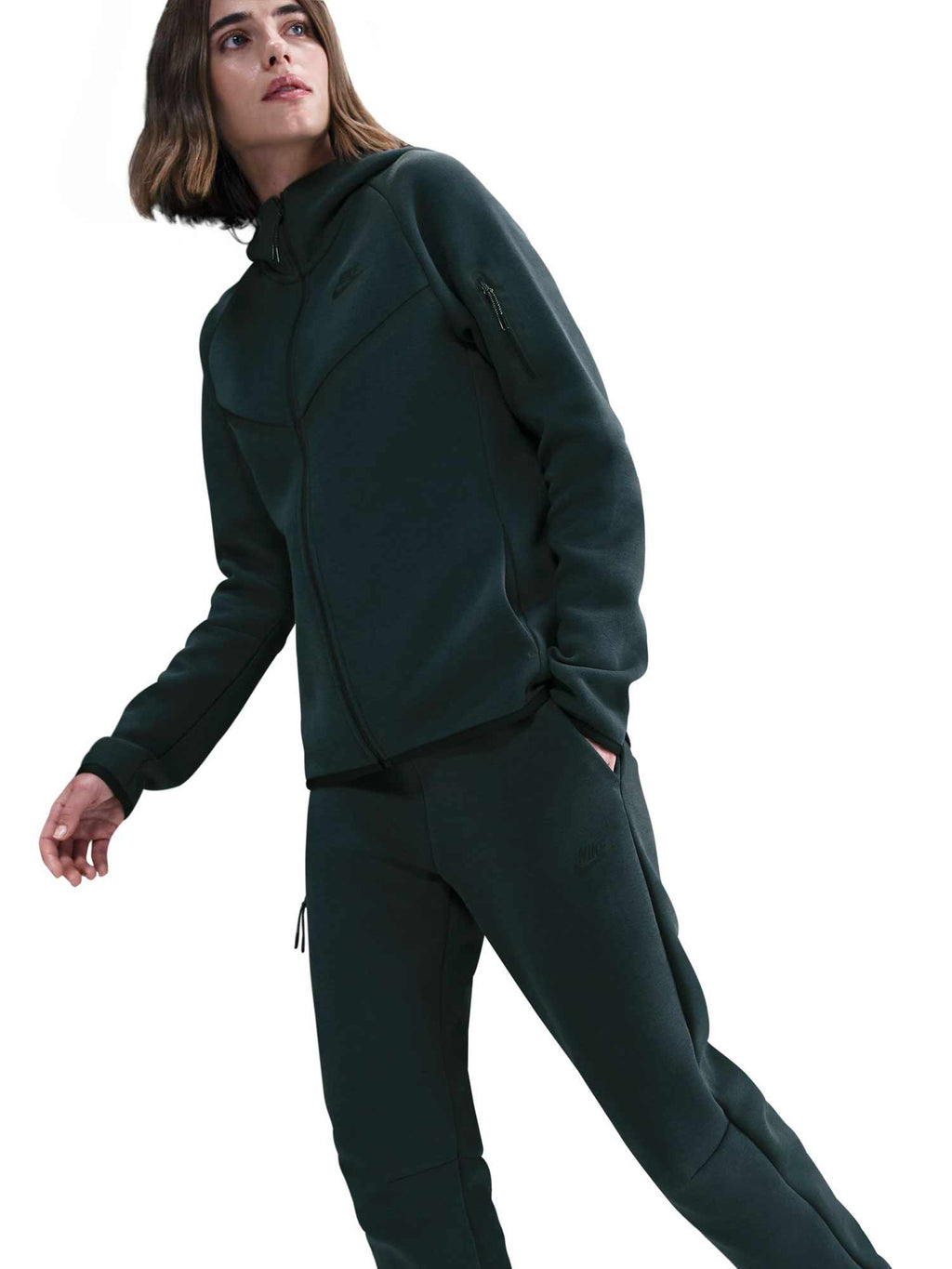 NIKE Спортно долнище W NSW TCH FLC MR JGGER 2