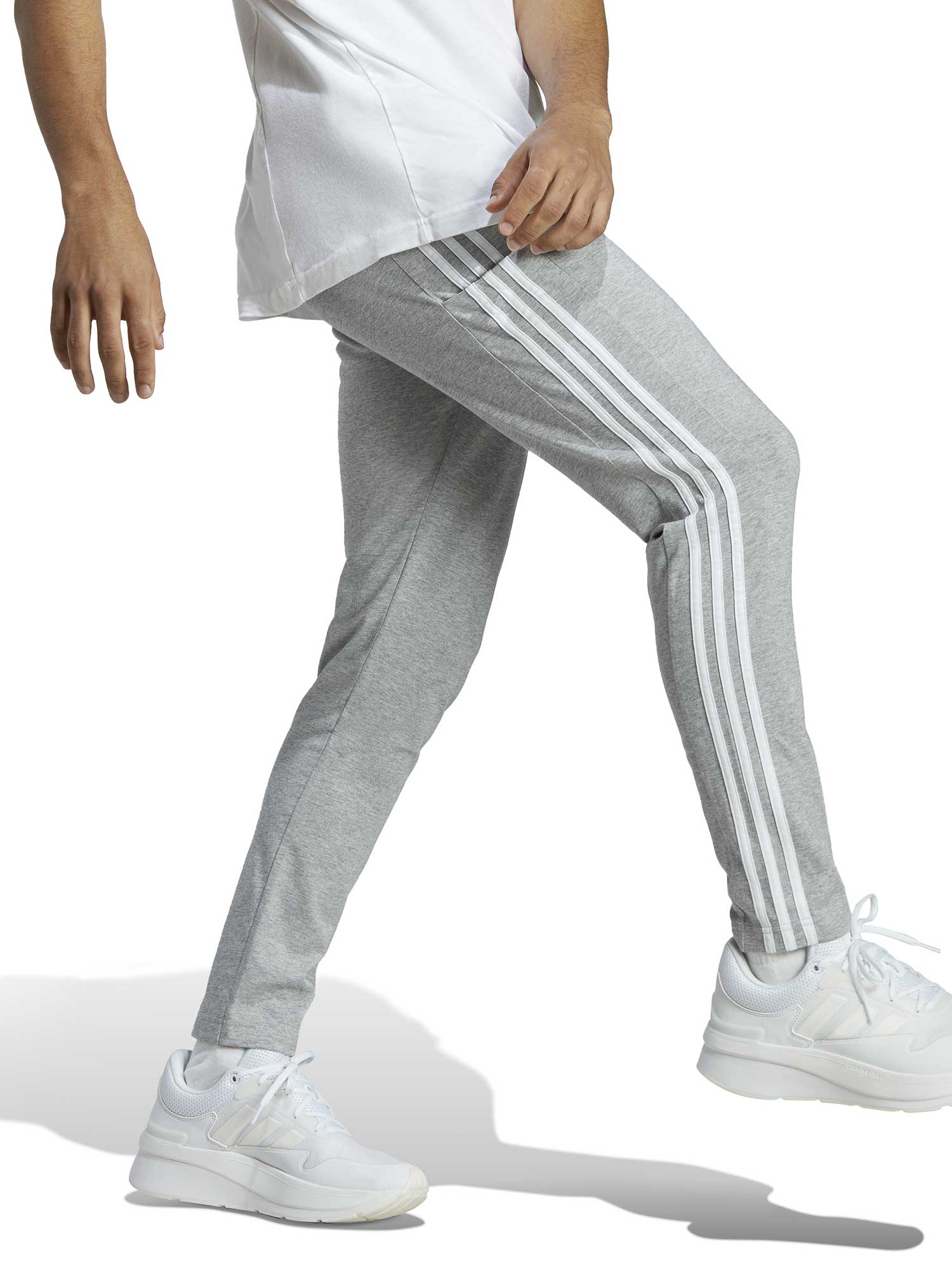 ADIDAS SPORTSWEAR Спортно долнище Essentials Single Jersey 3-Stripes