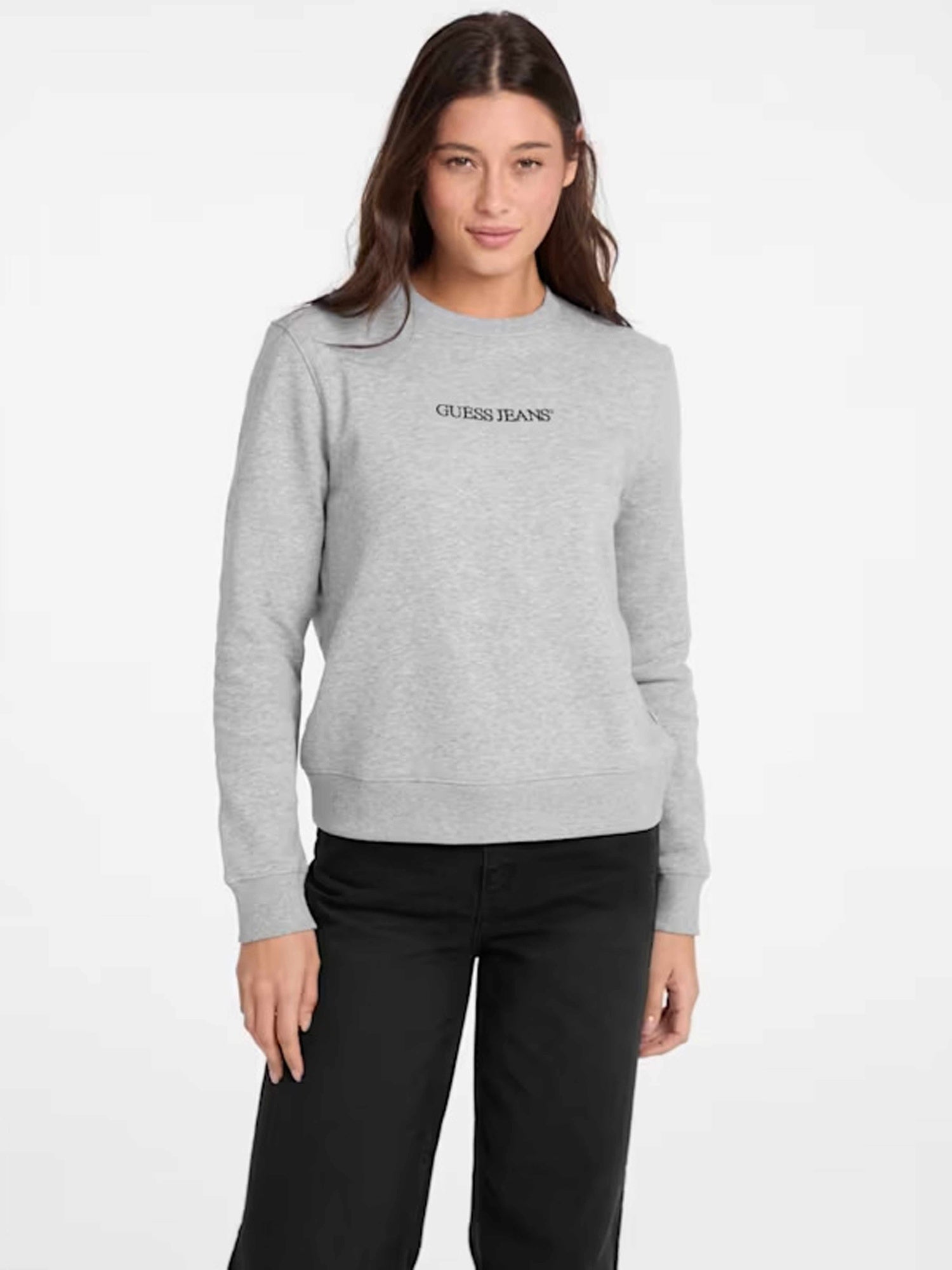 GUESS JEANS Блуза GJ CN REG LOGO EMB SWEAT