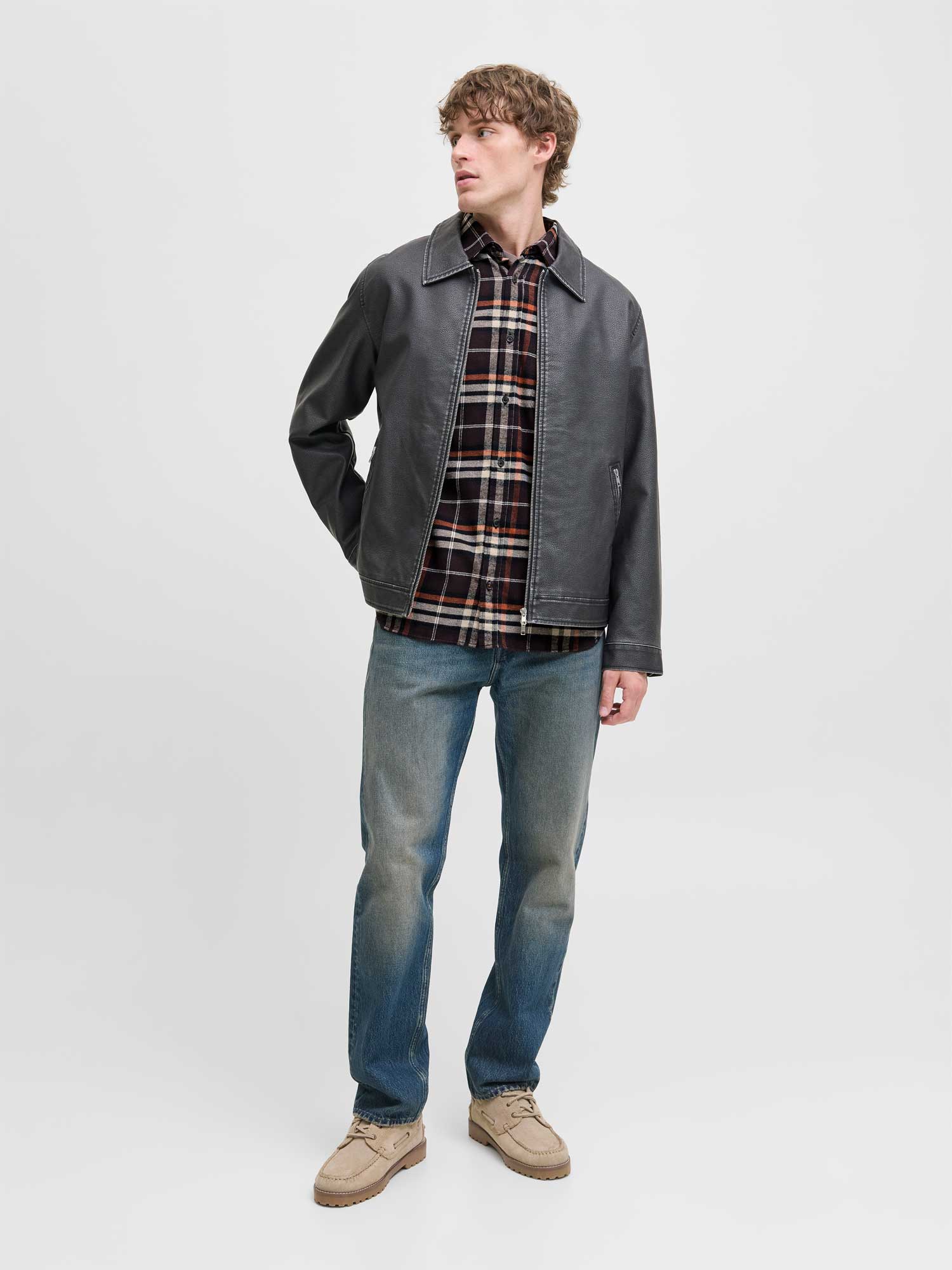 JACK & JONES Риза JJJAMES FLANNEL SHIRT LS