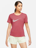 NIKE Тениска W NK ONE DF SWSH HBR SS