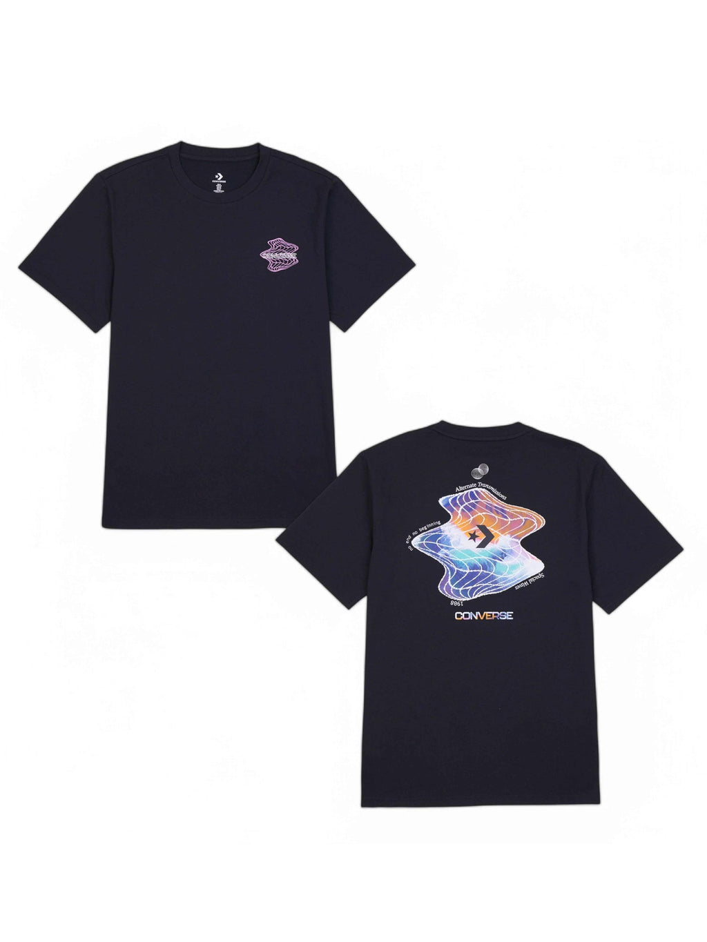 CONVERSE Тениска WAVES LOOSE-FIT