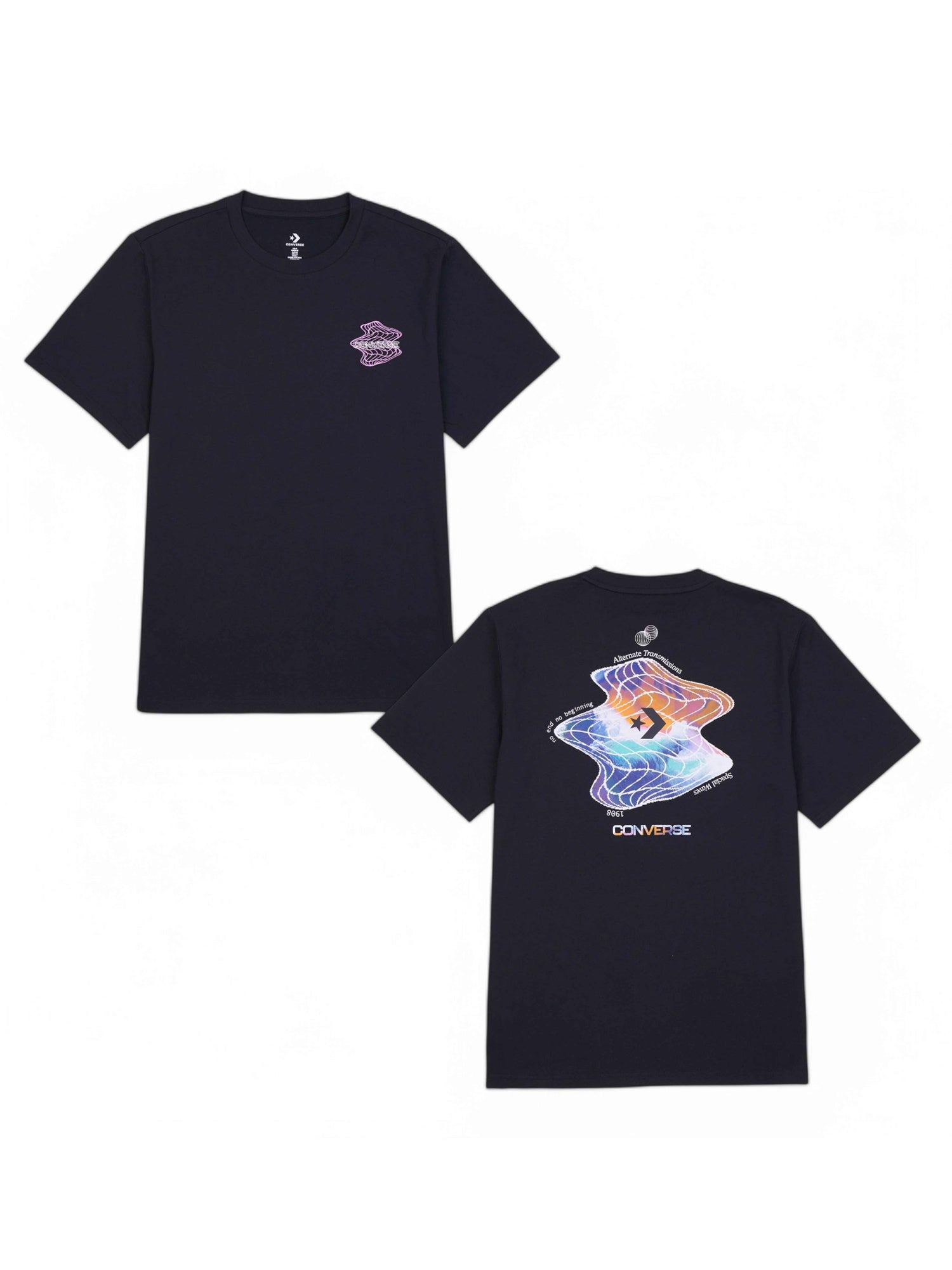 CONVERSE Тениска WAVES LOOSE-FIT