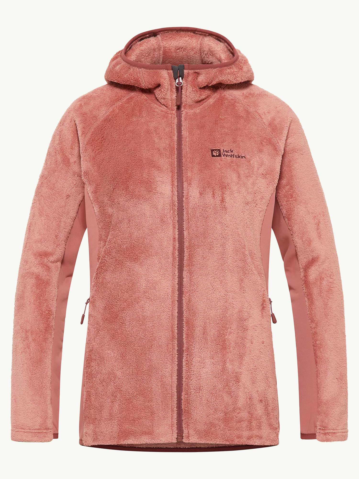 JACK WOLFSKIN Полар ROTWAND HOODED FZ W