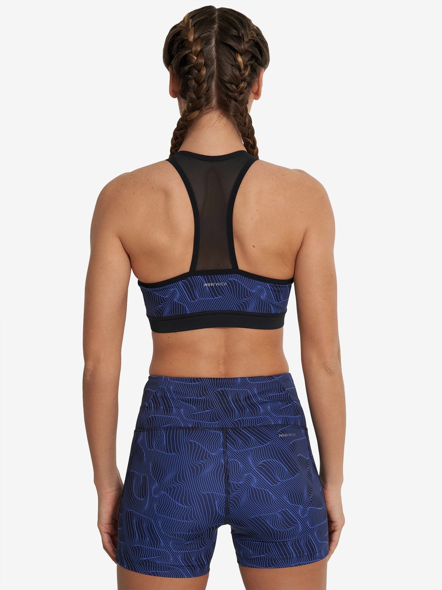 DEMIX Спортен сутиен W D Running Urban AOP Bra