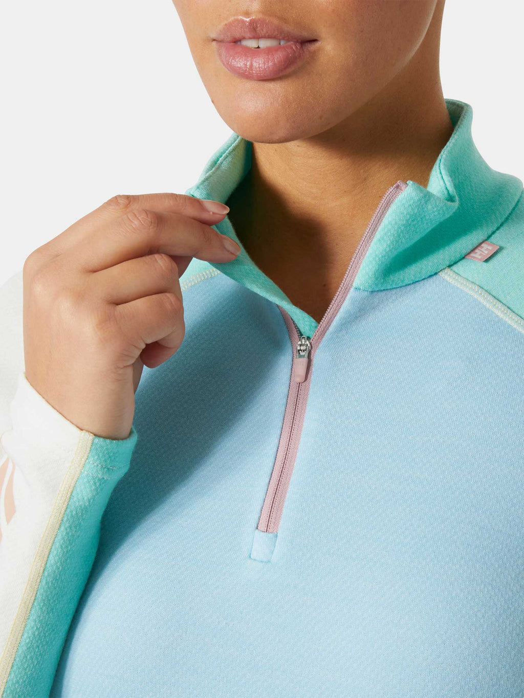 HELLY HANSEN Термоблуза W LIFA MERINO MIDW 1/2 ZIP