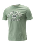 GUESS JEANS Тениска GJ SS CN SLIM PRINTED TEE