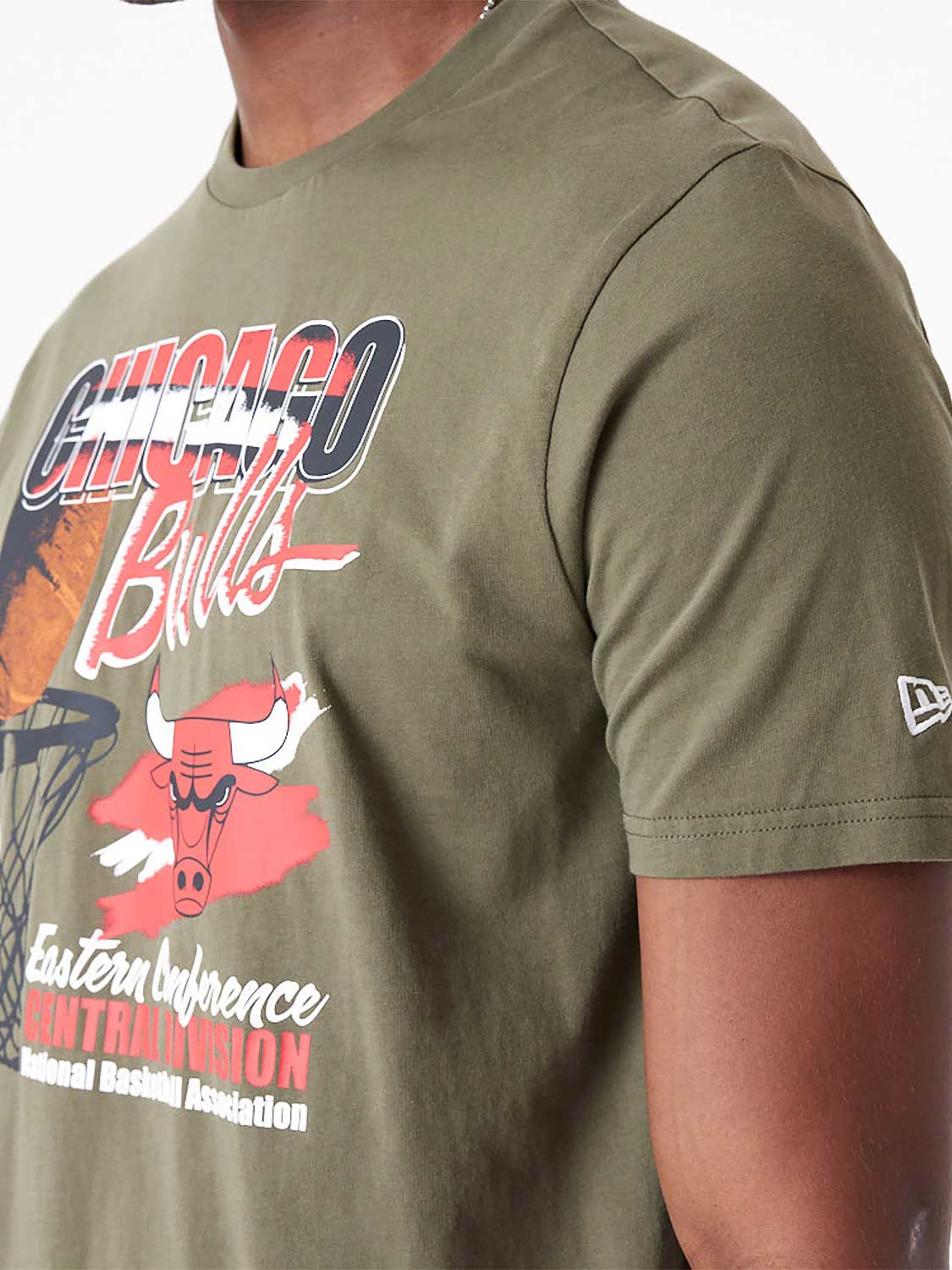 NEW ERA Тениска NBA PLAYER GRPHC TEE CHIBUL