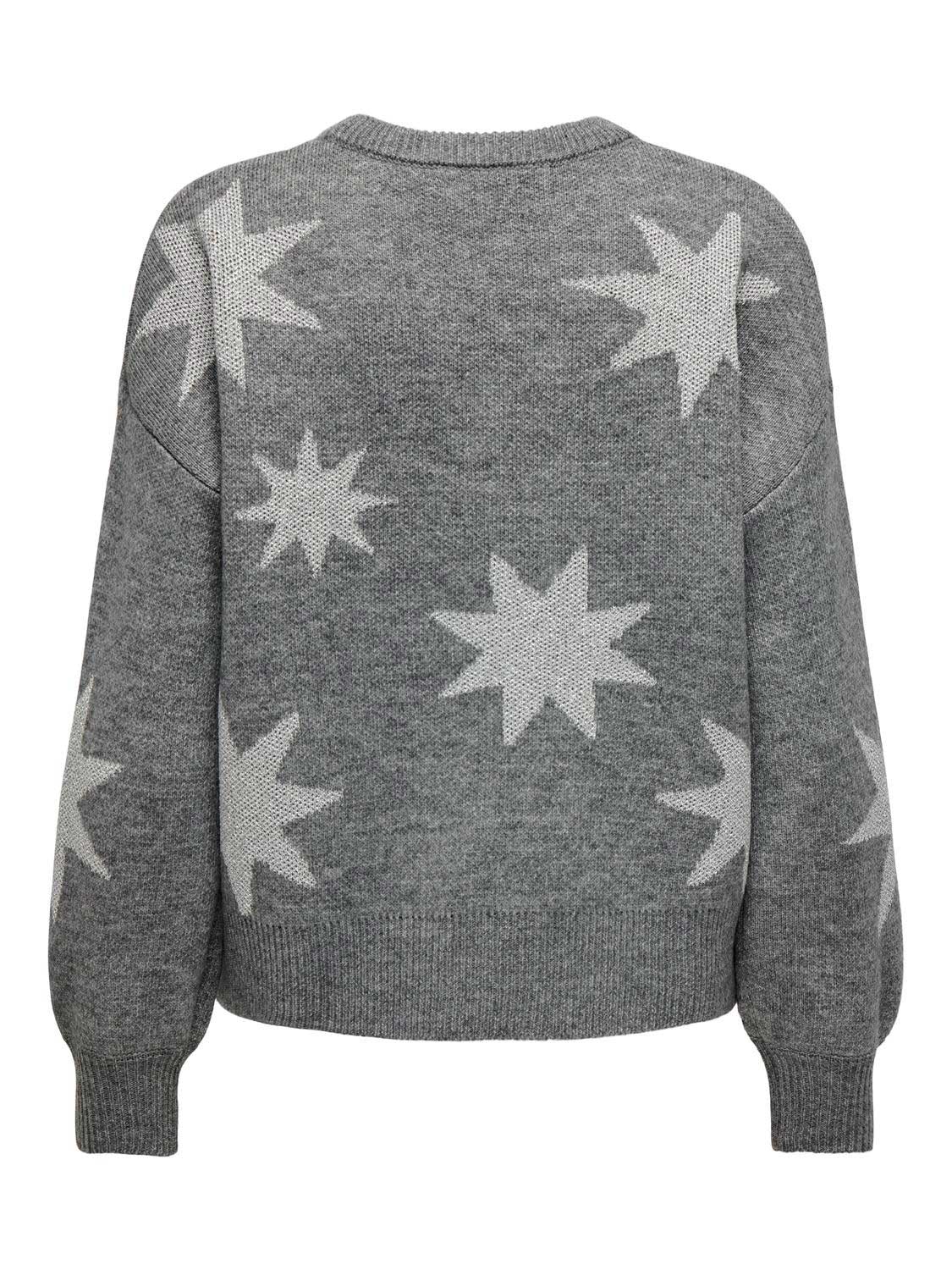 ONLY Пуловер ONLROSIE LS O-NECK GLITTER KNT