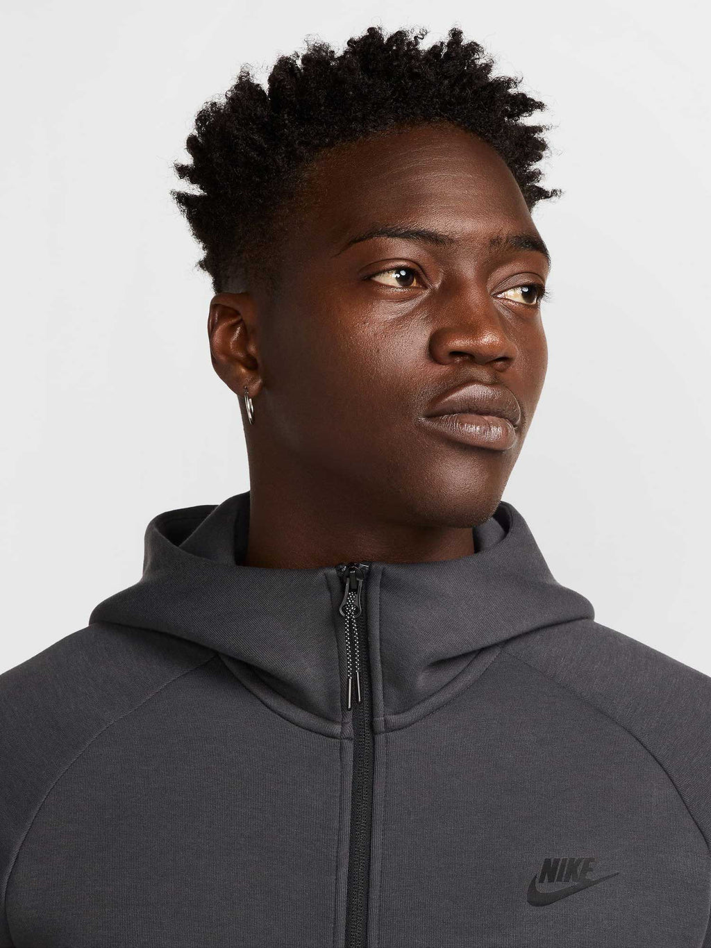 NIKE Суитшърт M NK TCH FLC FZ WR HOODIE