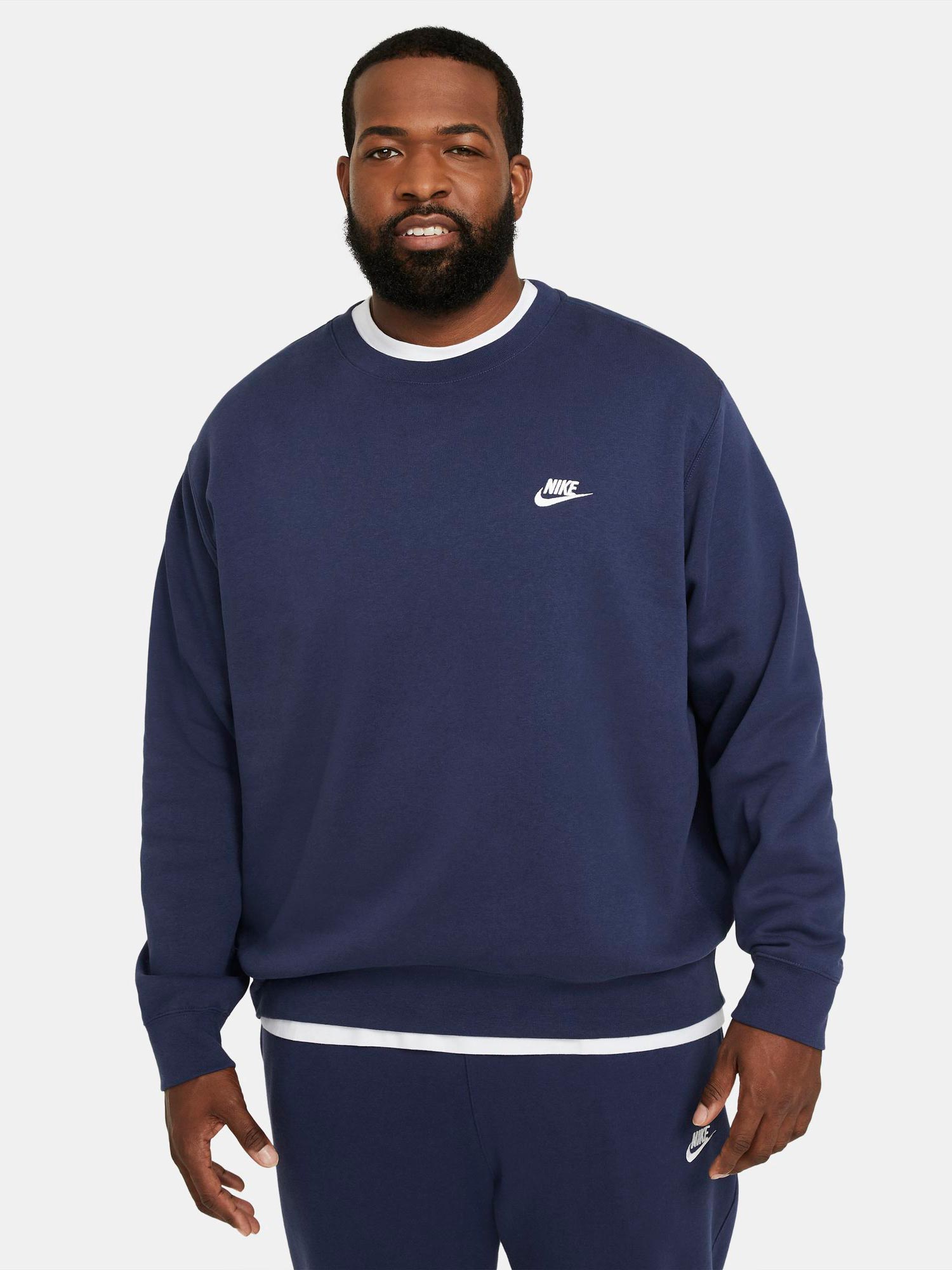 NIKE Блуза M NSW CLUB CRW BB
