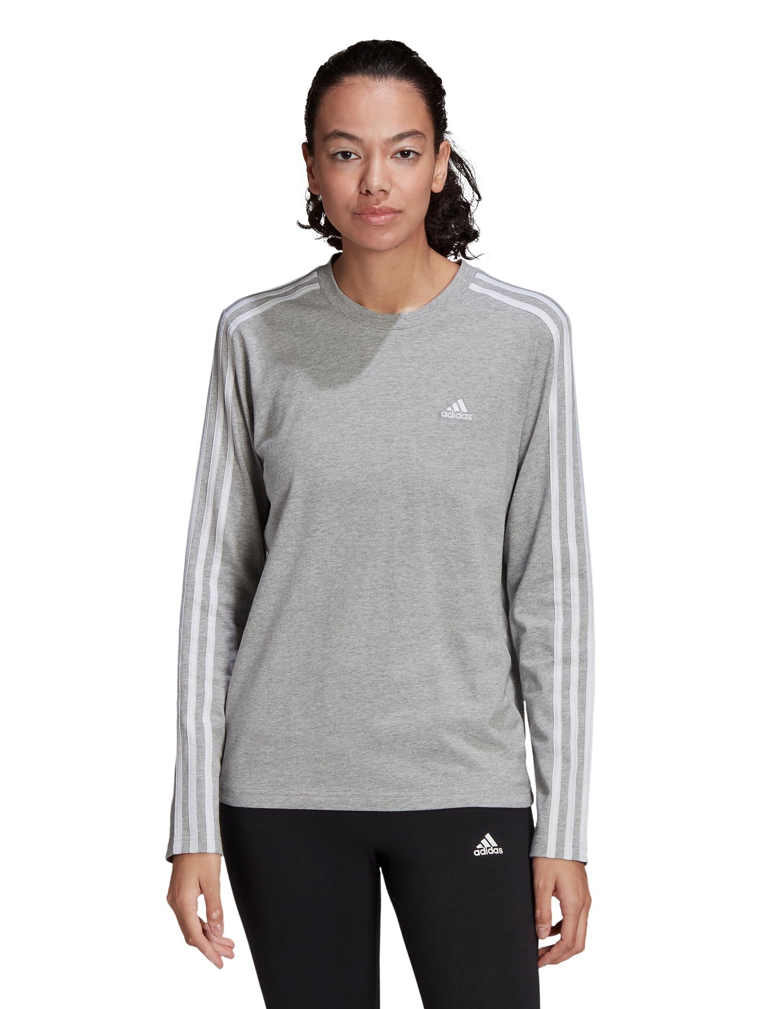 ADIDAS SPORTSWEAR Блуза Essentials 3-S Long Sleeve