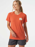 HELLY HANSEN Тениска W SKOG RECYCLED GRAPHIC