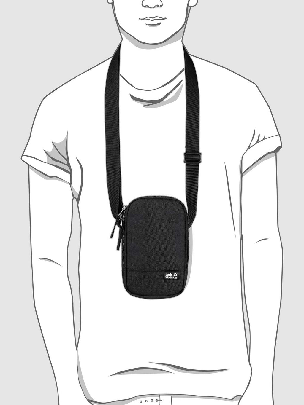 JACK WOLFSKIN Чанта SECRETARY