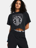 UNDER ARMOUR Тениска UA HW Dusk to Dawn Crop SS