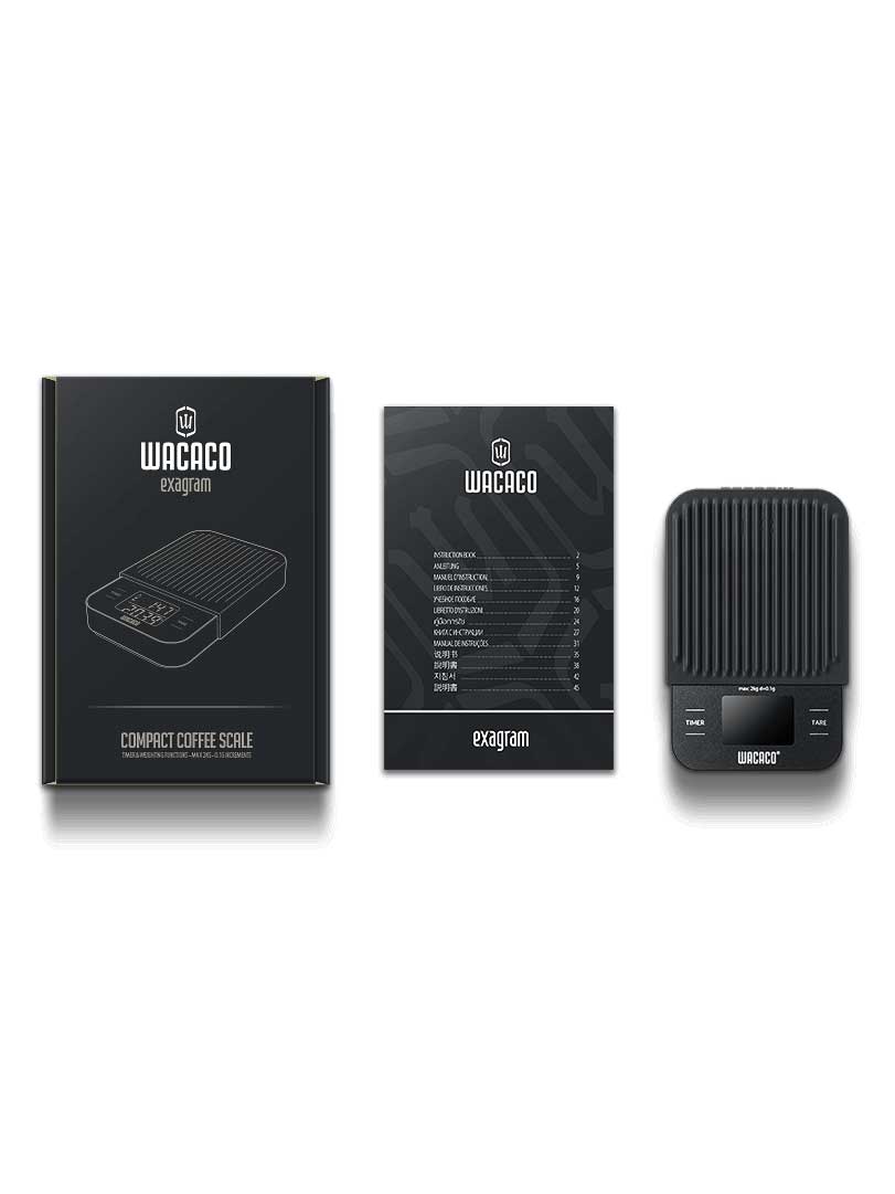 WACACO Дигитална везна за кафе Exagram