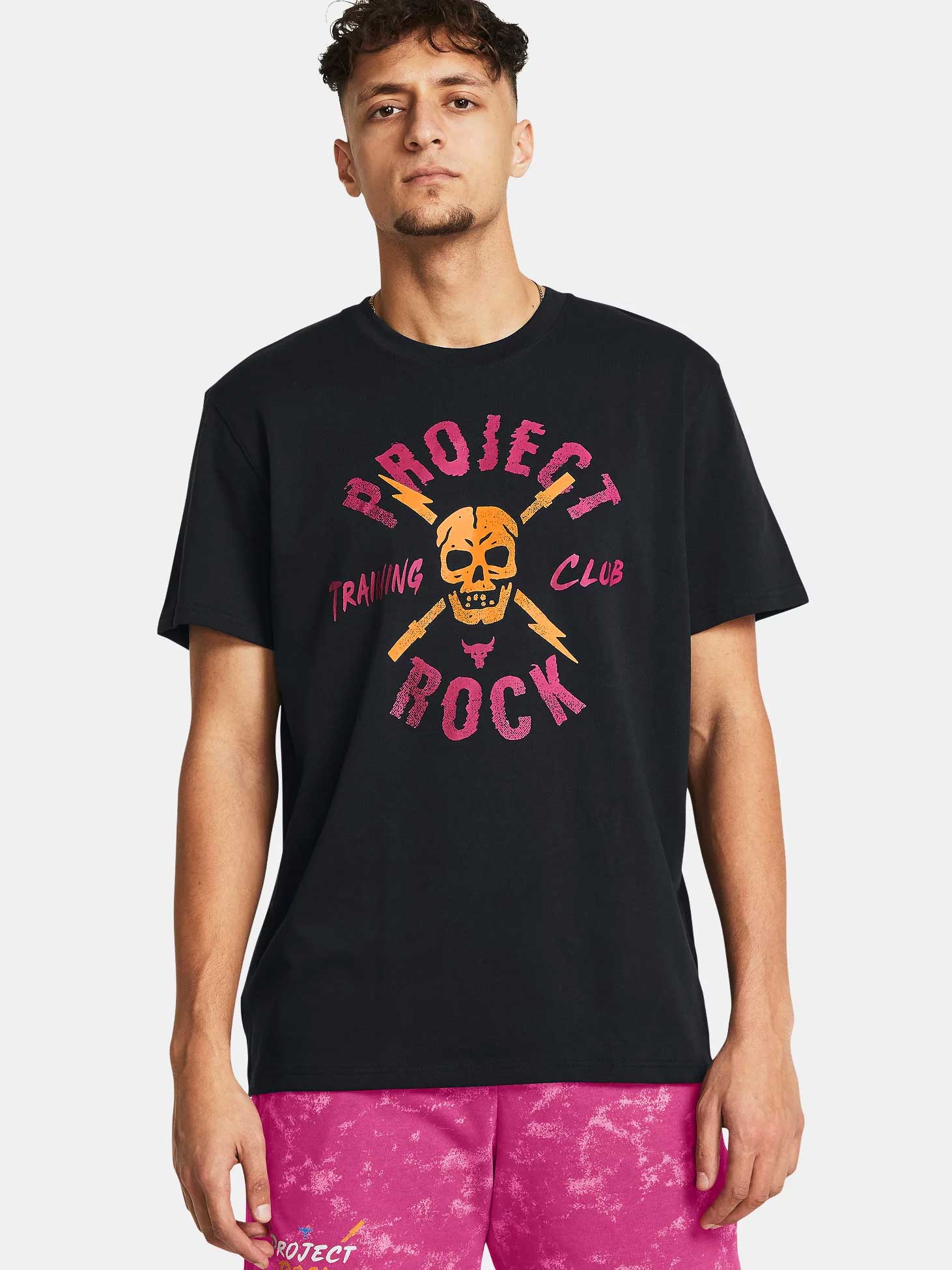 UNDER ARMOUR Тениска UA Pjt Rck TC Grphc HWT SS