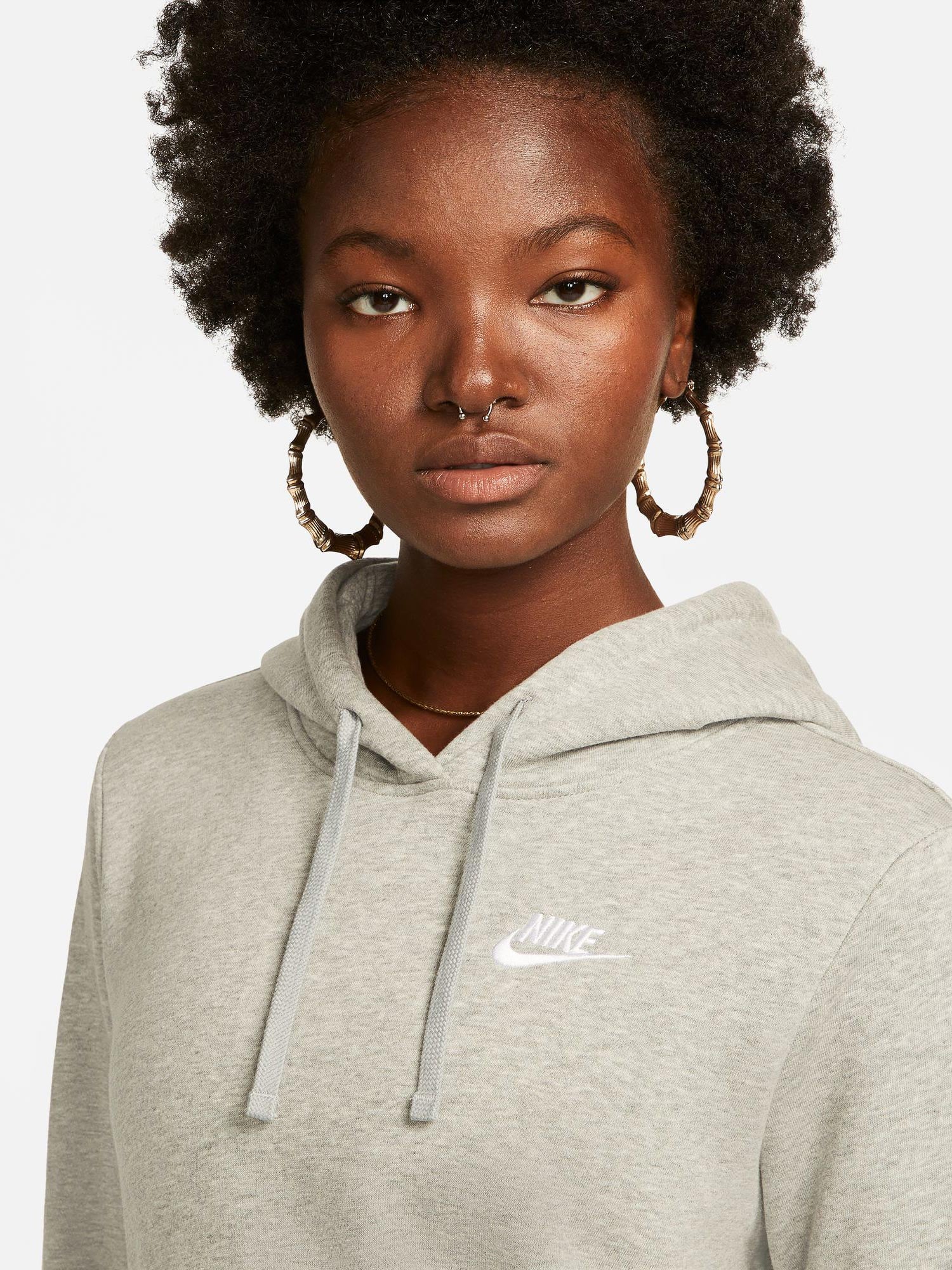 NIKE Суитшърт W NSW CLUB FLC STD PO HDY