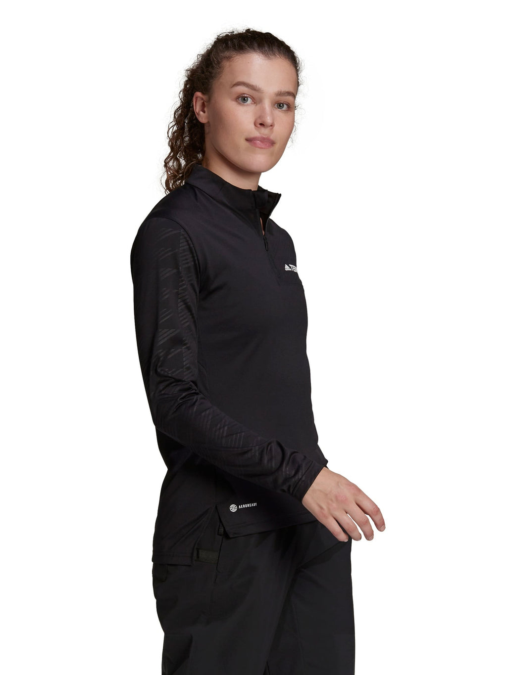 ADIDAS PERFORMANCE Блуза Terrex Multi Half-Zip Long-Sleeve Top